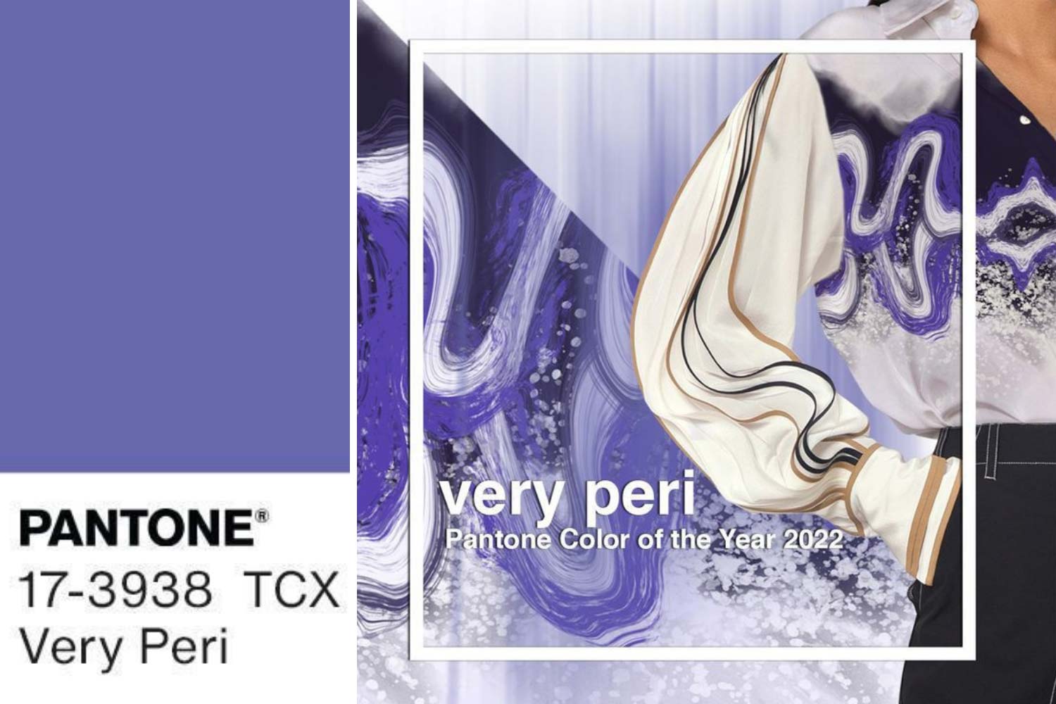 Колір 2022 року Very Peri фото