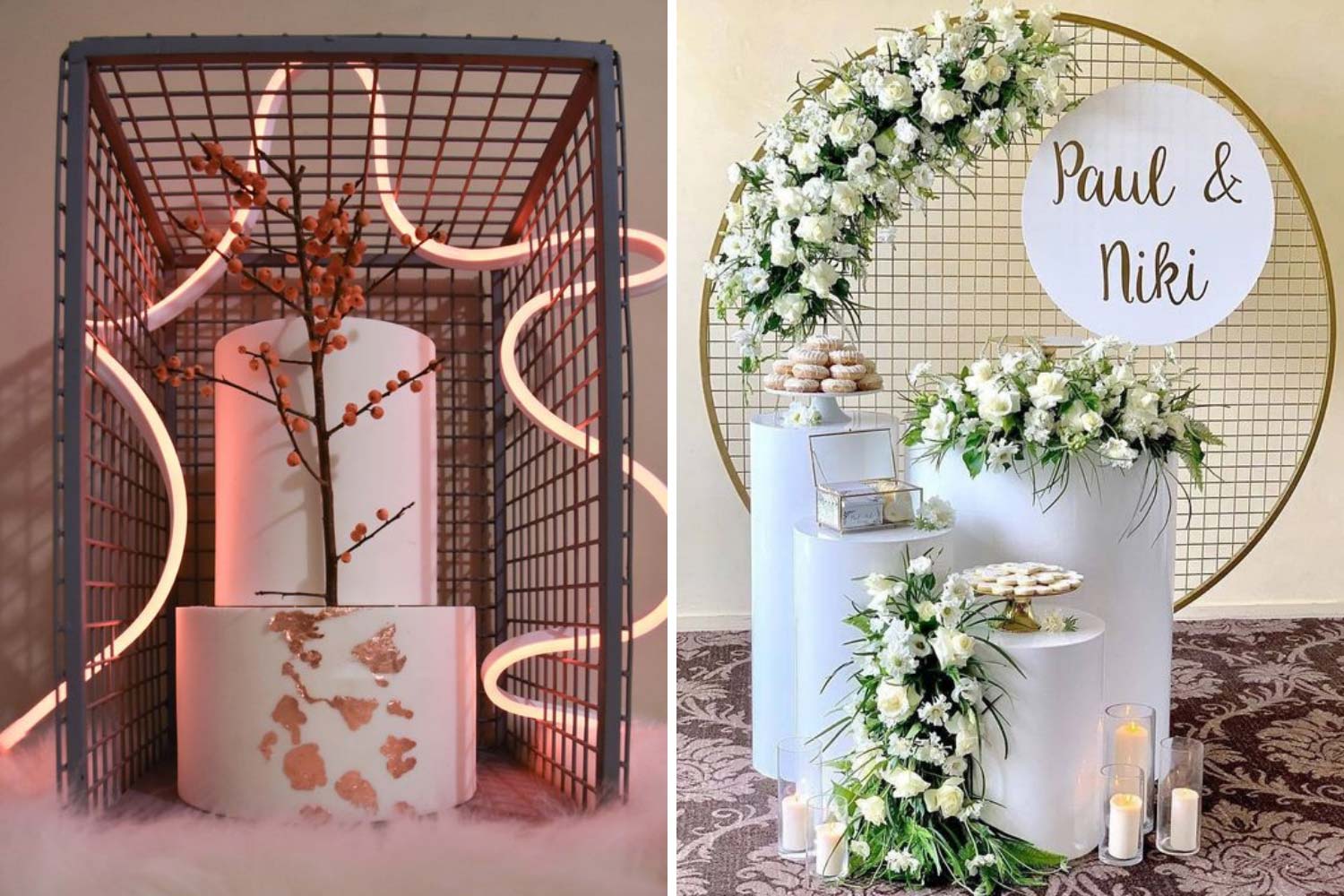 Сітчаста коробка, сітчастий фон для кенді бар ідеї