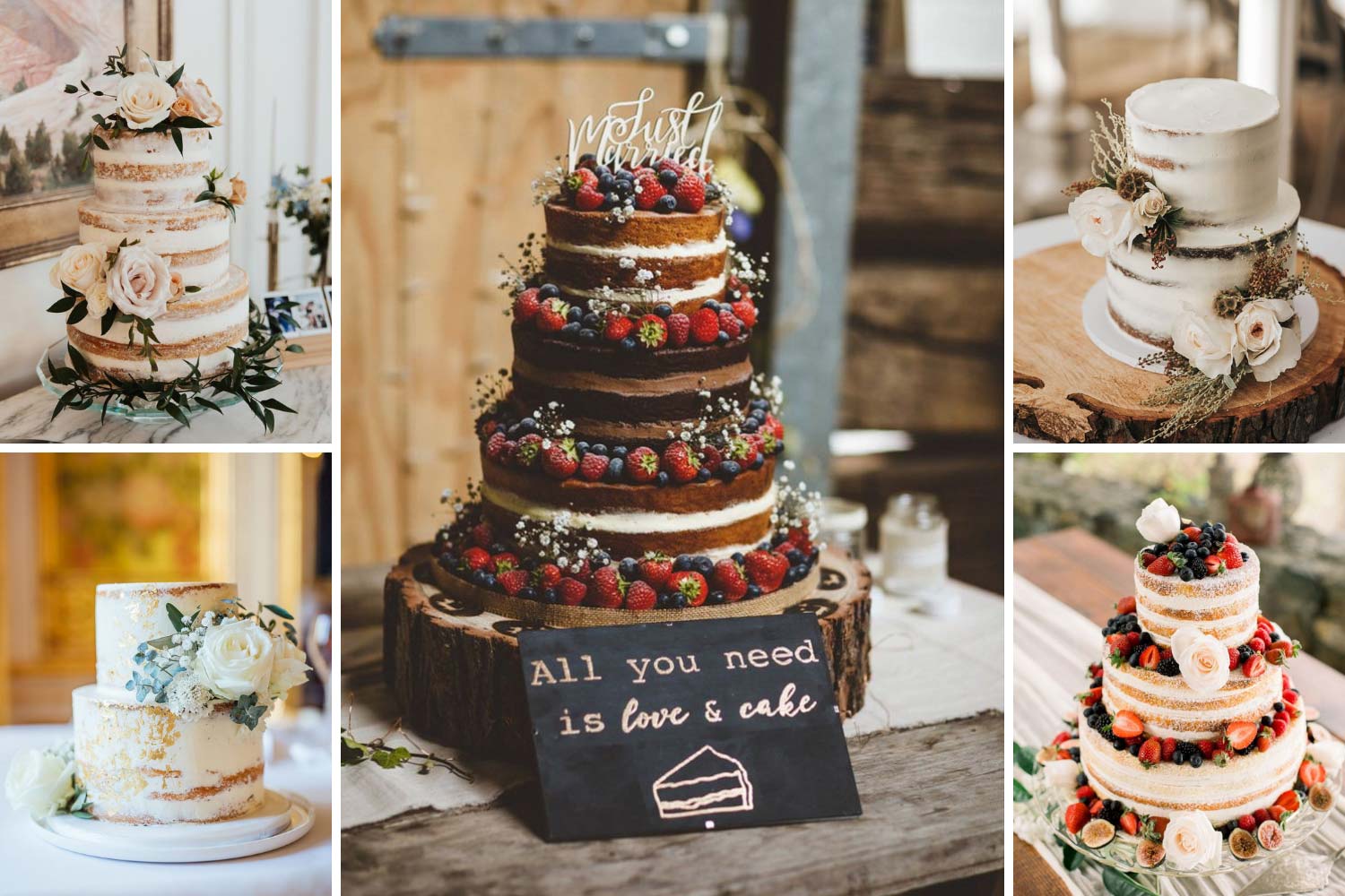 Випічка на весілля з голими коржами фото