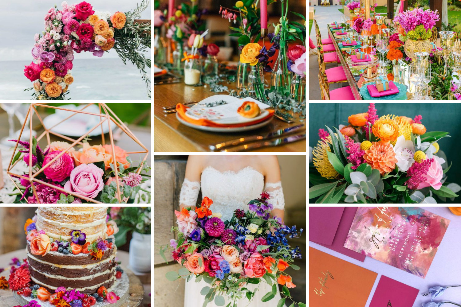 Свадебний цвет в 2020-ом  