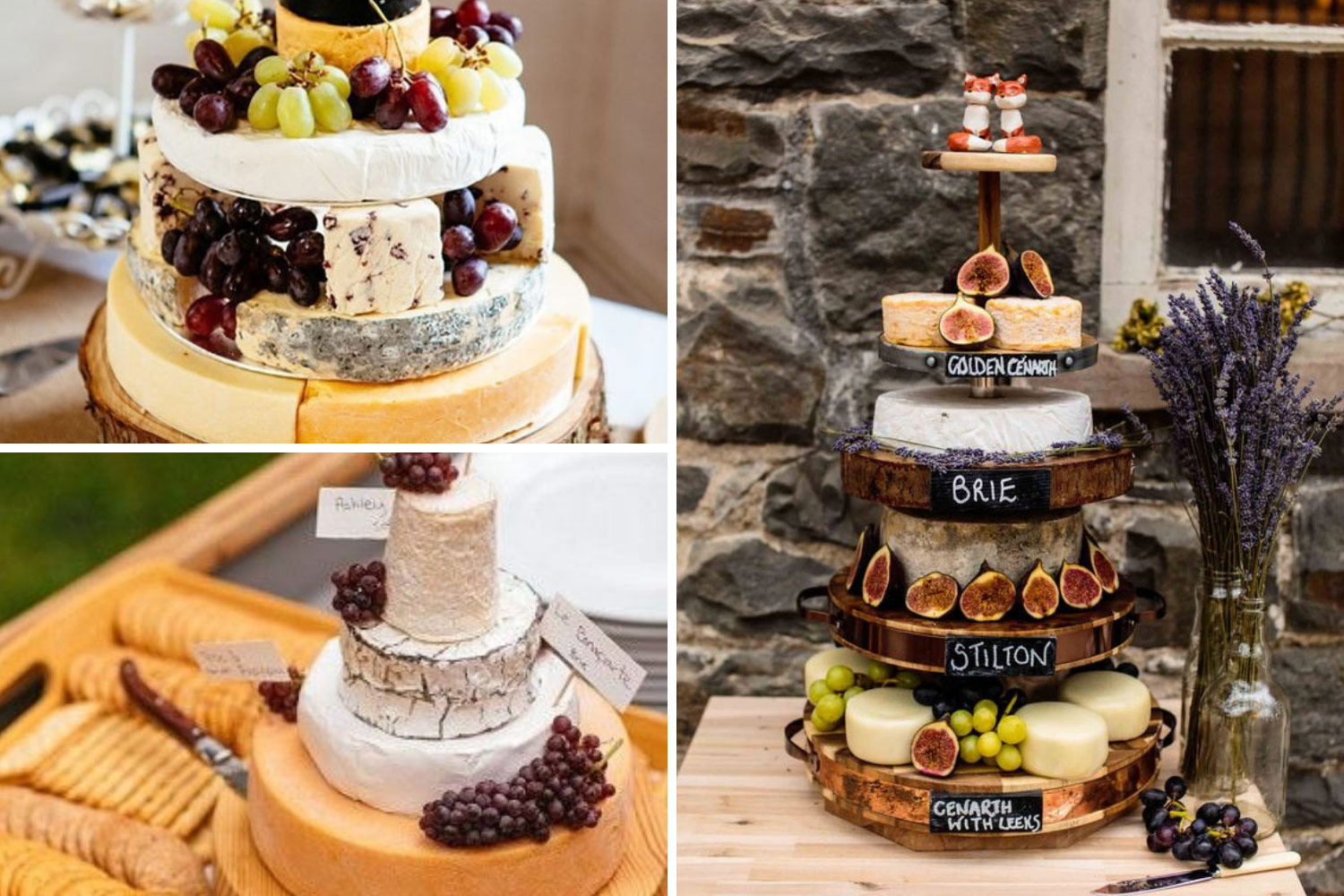 Сырные башни вместо торта