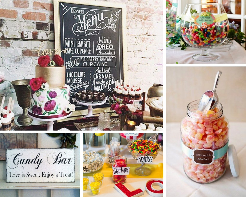 как оформить кенди бар на свадьбе