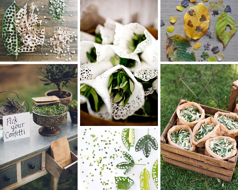 конфетті з листя