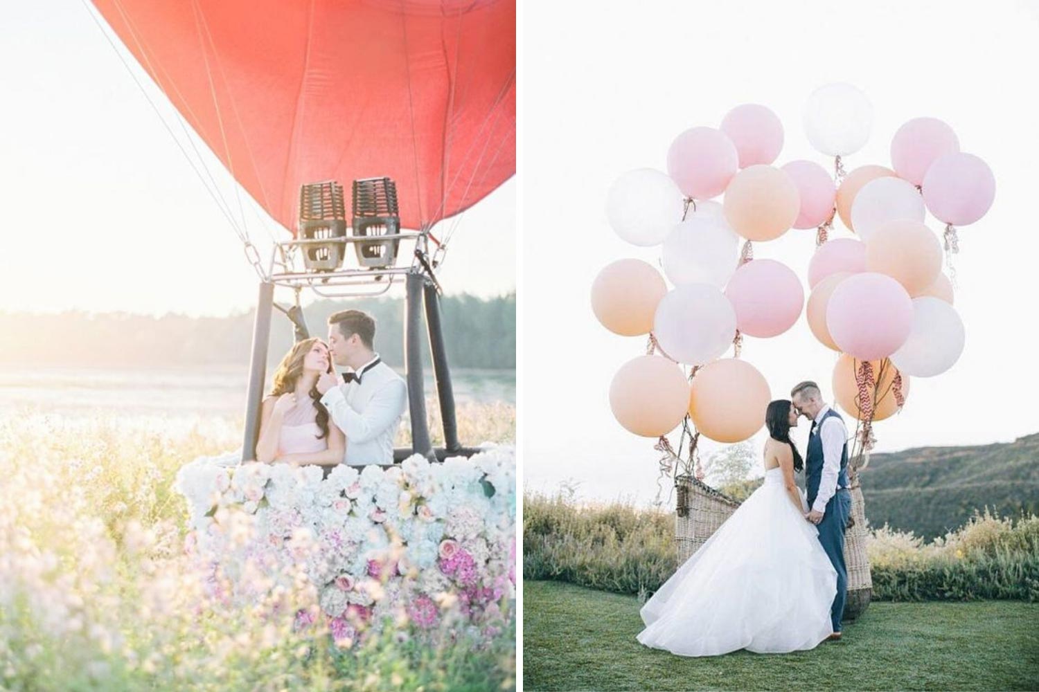 Декор на свадьбу: воздушный шар фото