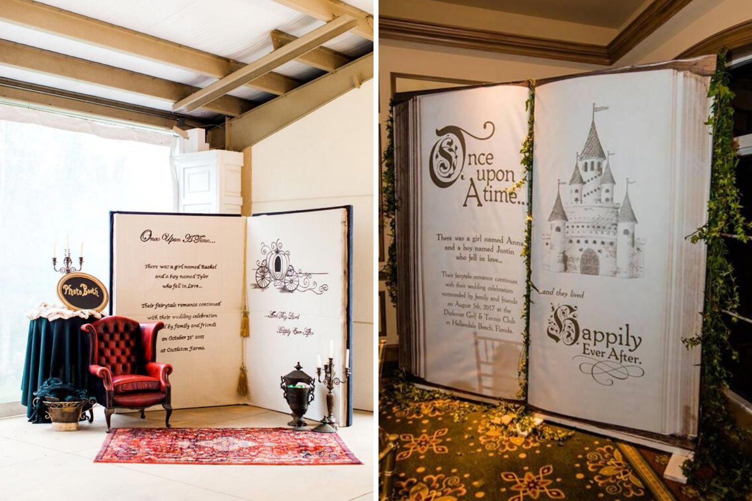 Свадебная фотозона-книга фото