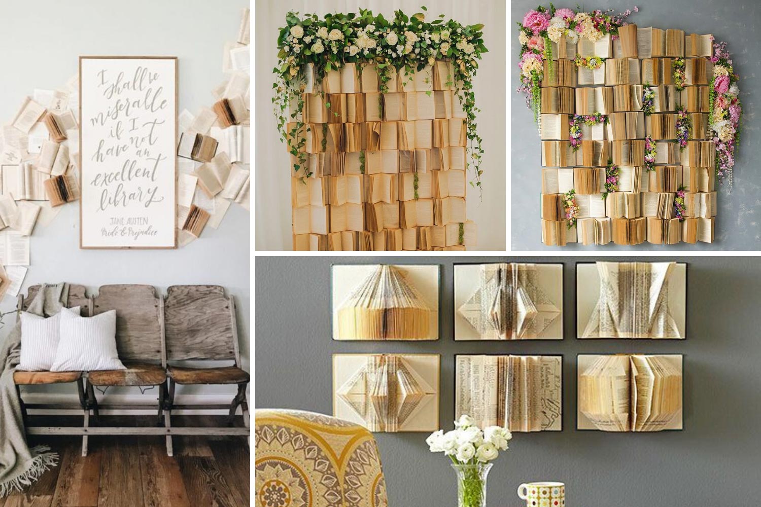 Осенняя фотозона из книг идеи 