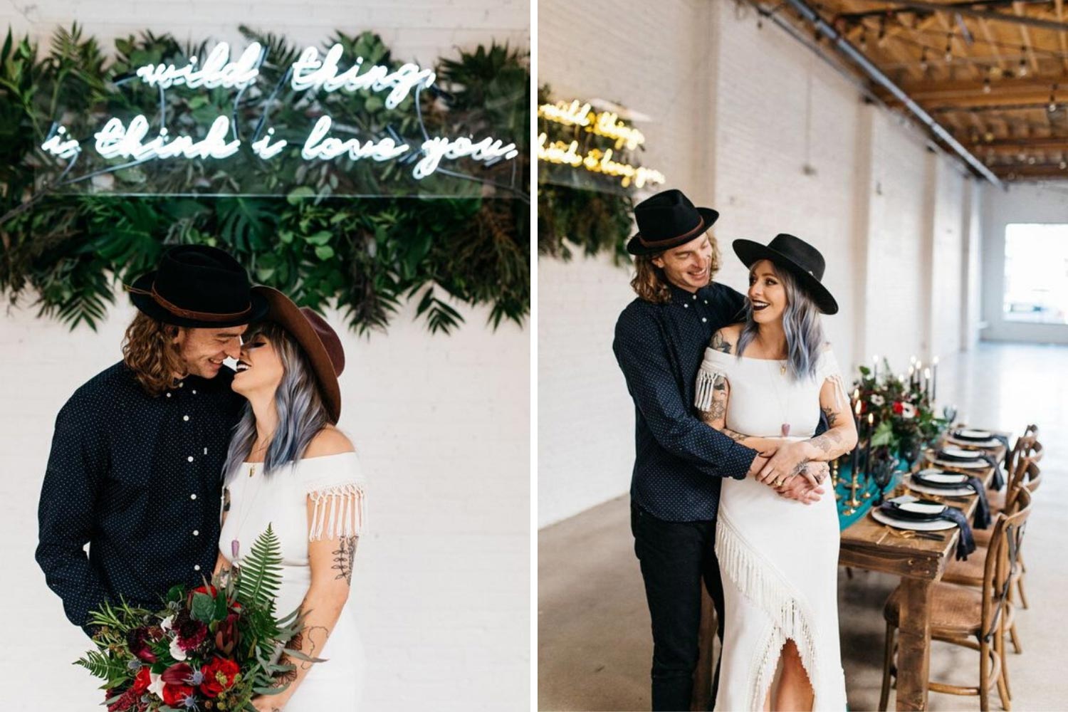 Модна фотозона на весілля фото