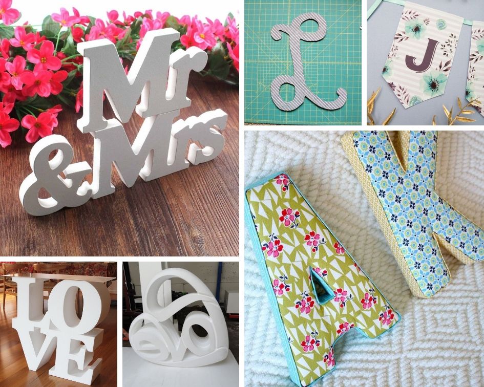 буквы из пенопласта