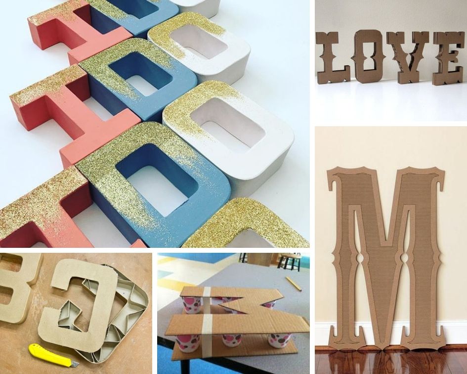 объемные буквы