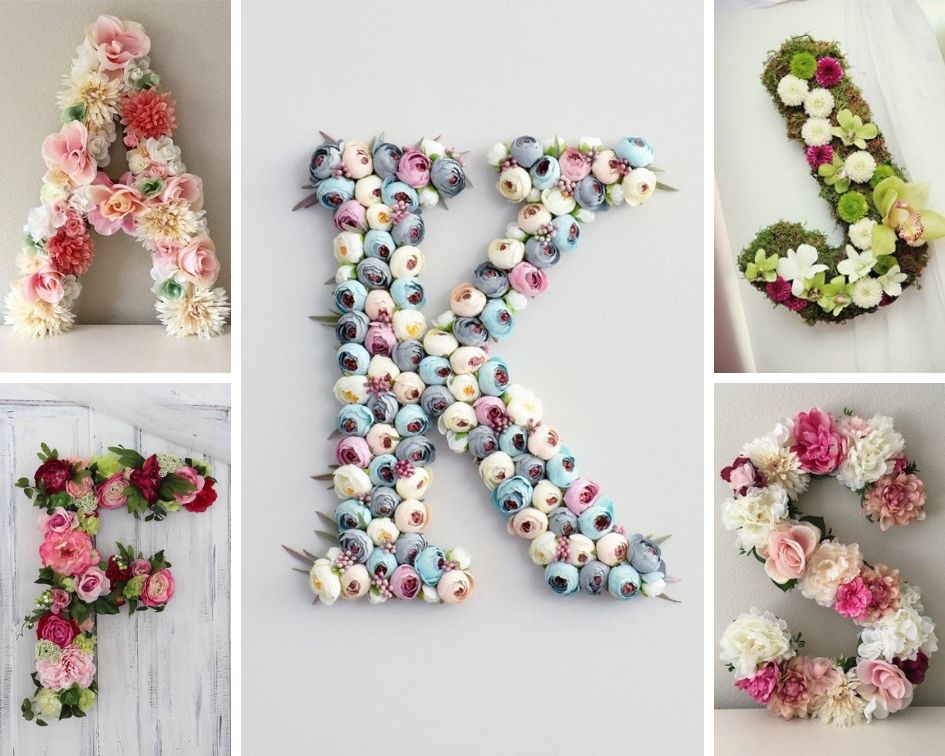 объемные буквы на свадьбу