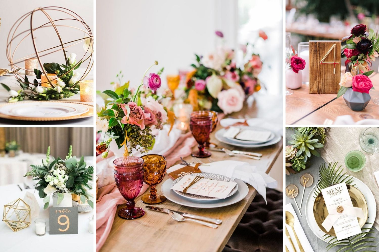 декор весільного столу