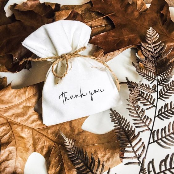осенние подарки на свадьбу
