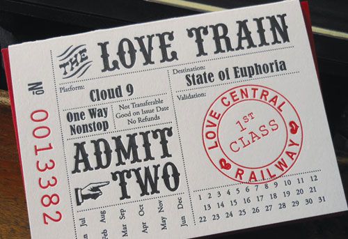 билеты талончики на свадьбе