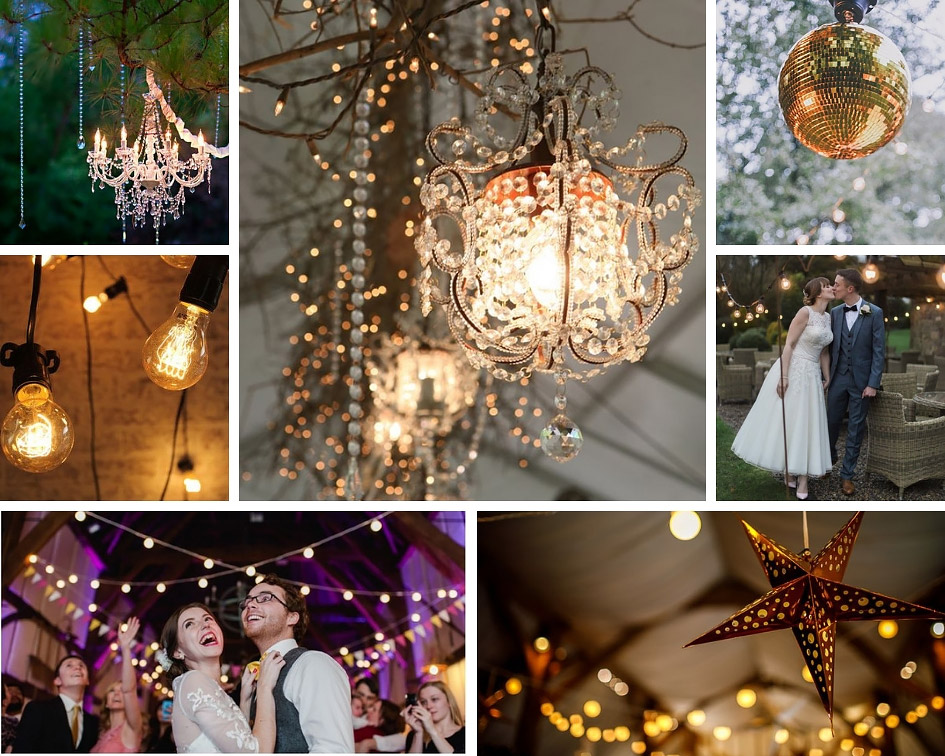 світловий декор на весіллі