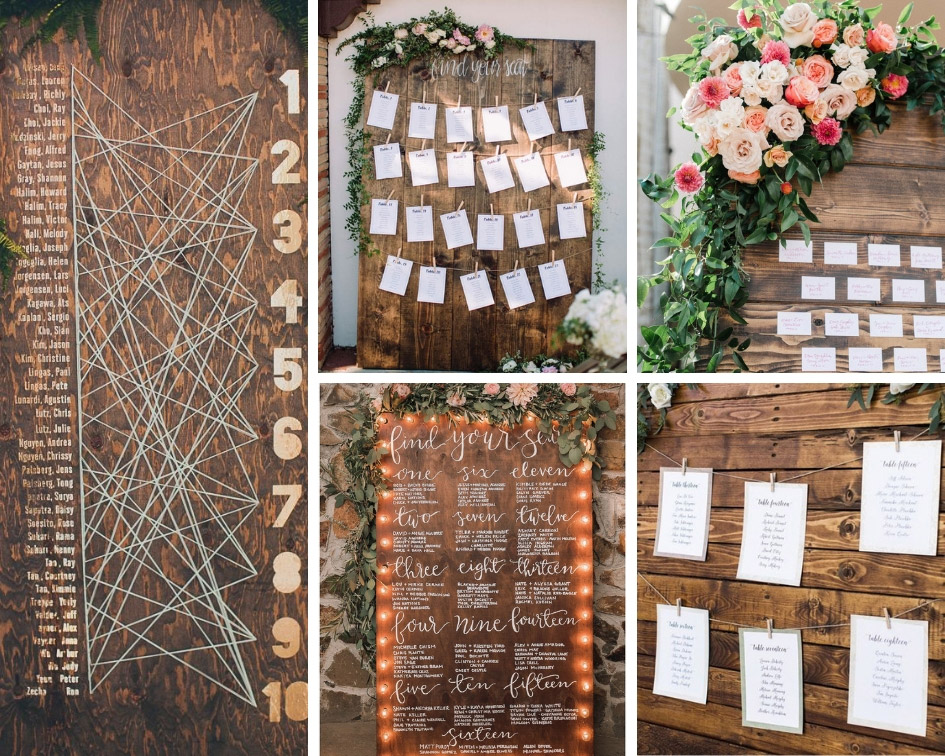 план рассадки гостей из дерева