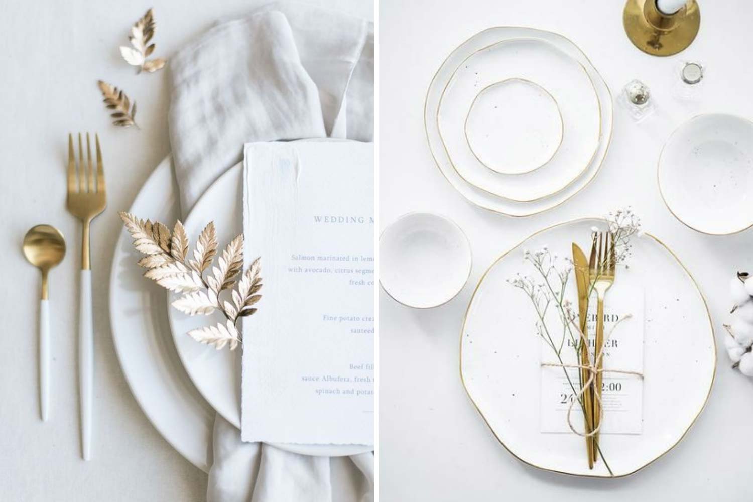 Гарна сервіровка столу на весілля фото