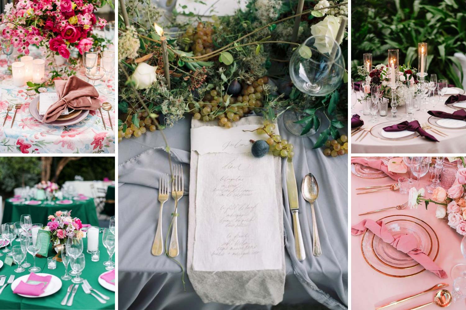 Прикраси столу на весілля: скатертини фото