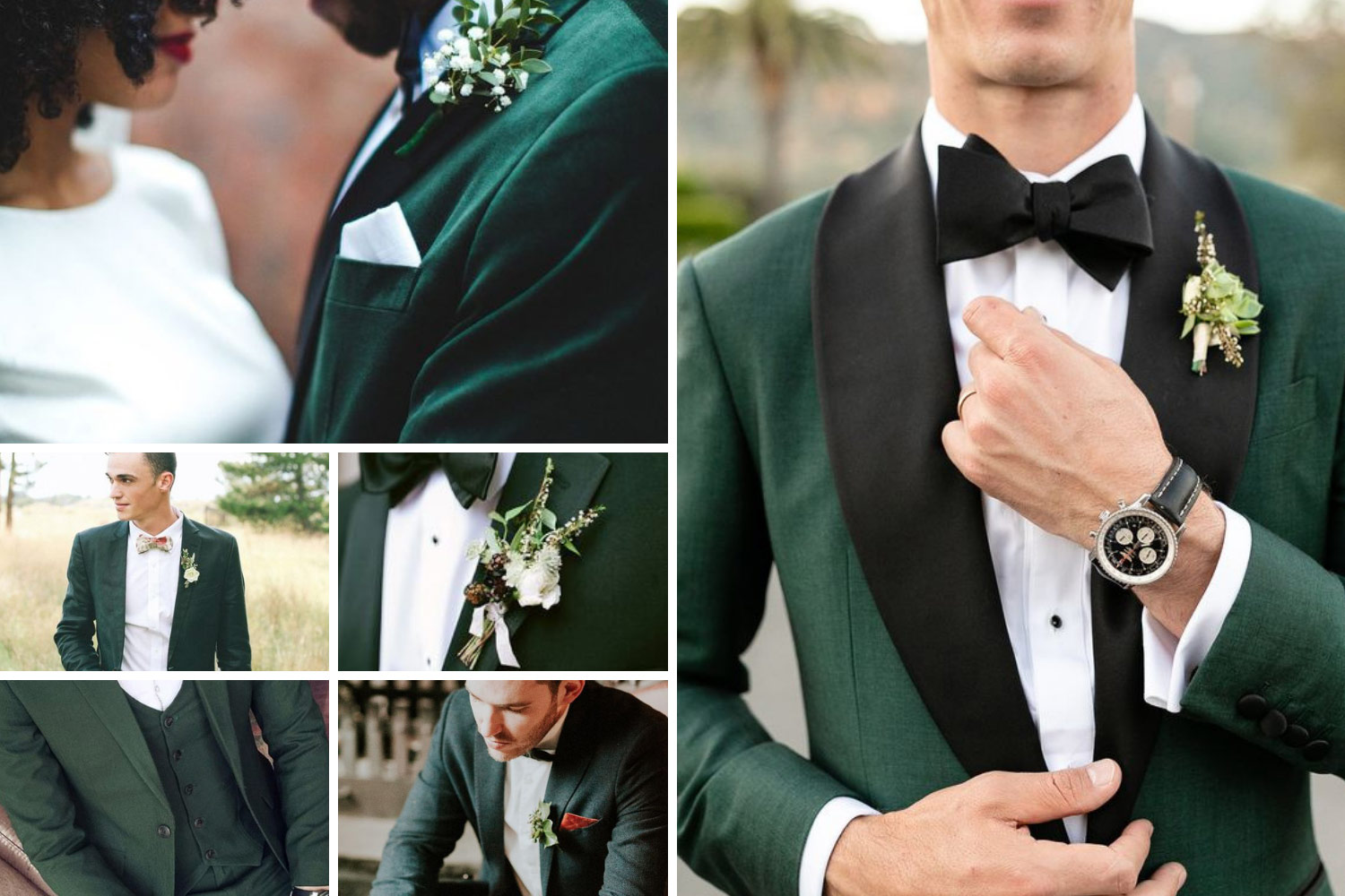 смарагдовий стиль нареченого