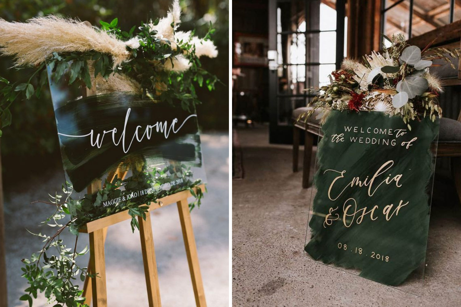 декор в смарагдовому кольорі