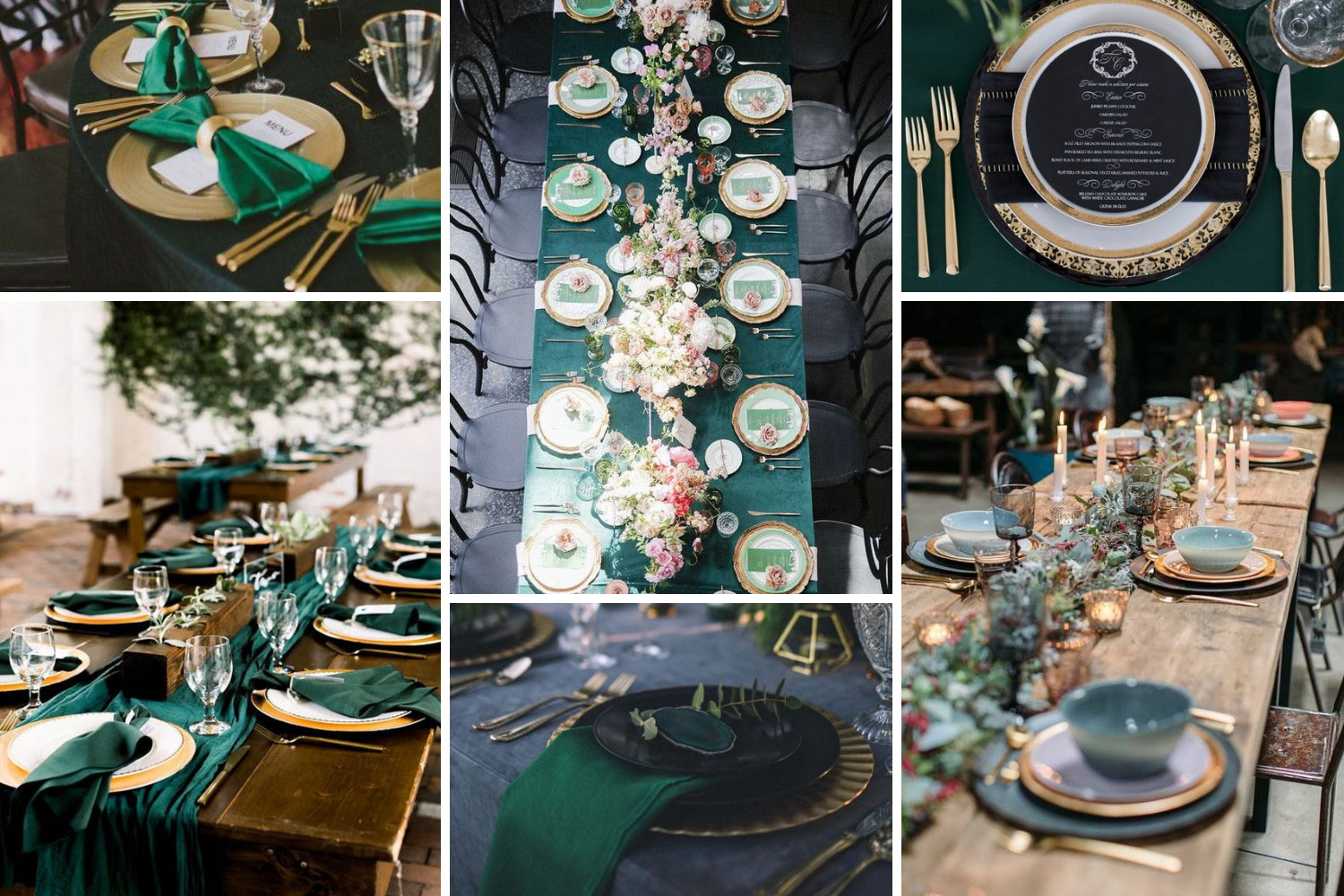 Весілля в смарагдових тонах