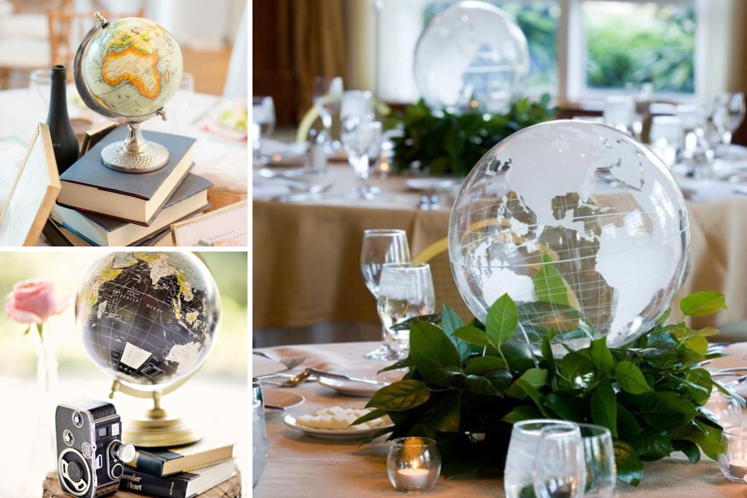 Центральные композиции на тему путешествия: идеи