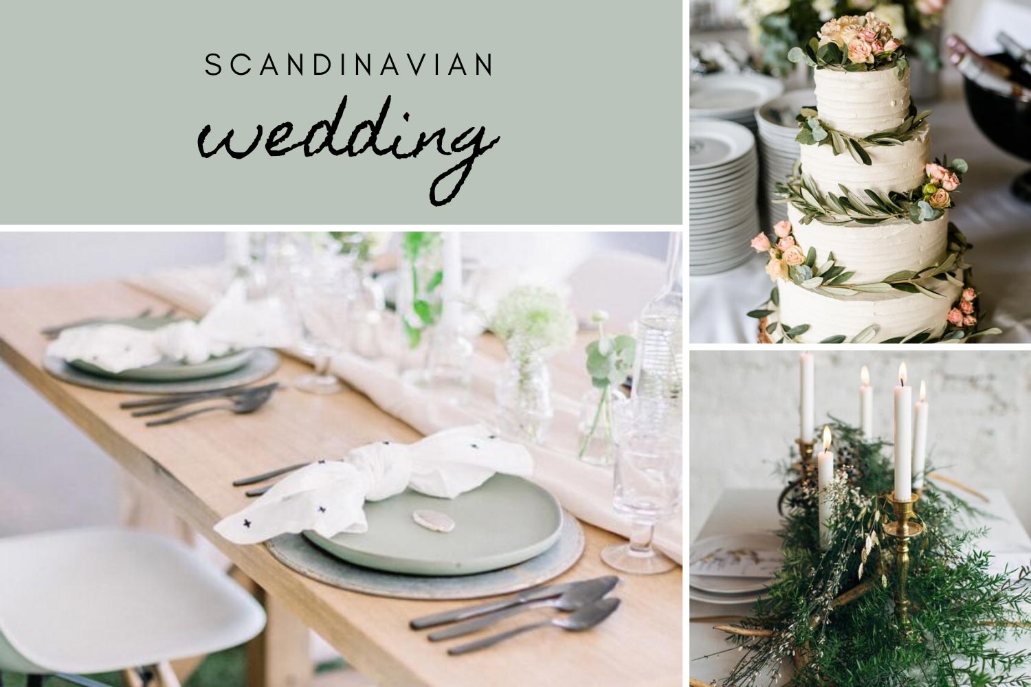Весілля в скандинавському стилі: оформлення фото
