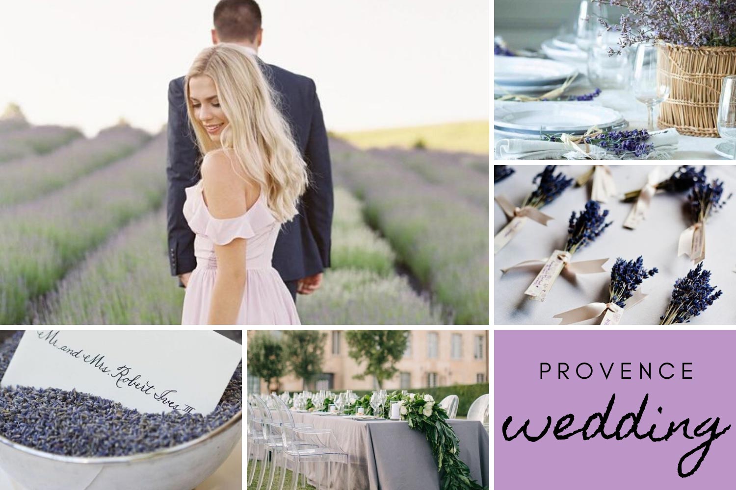 Весілля в Провансі: лаванда фото