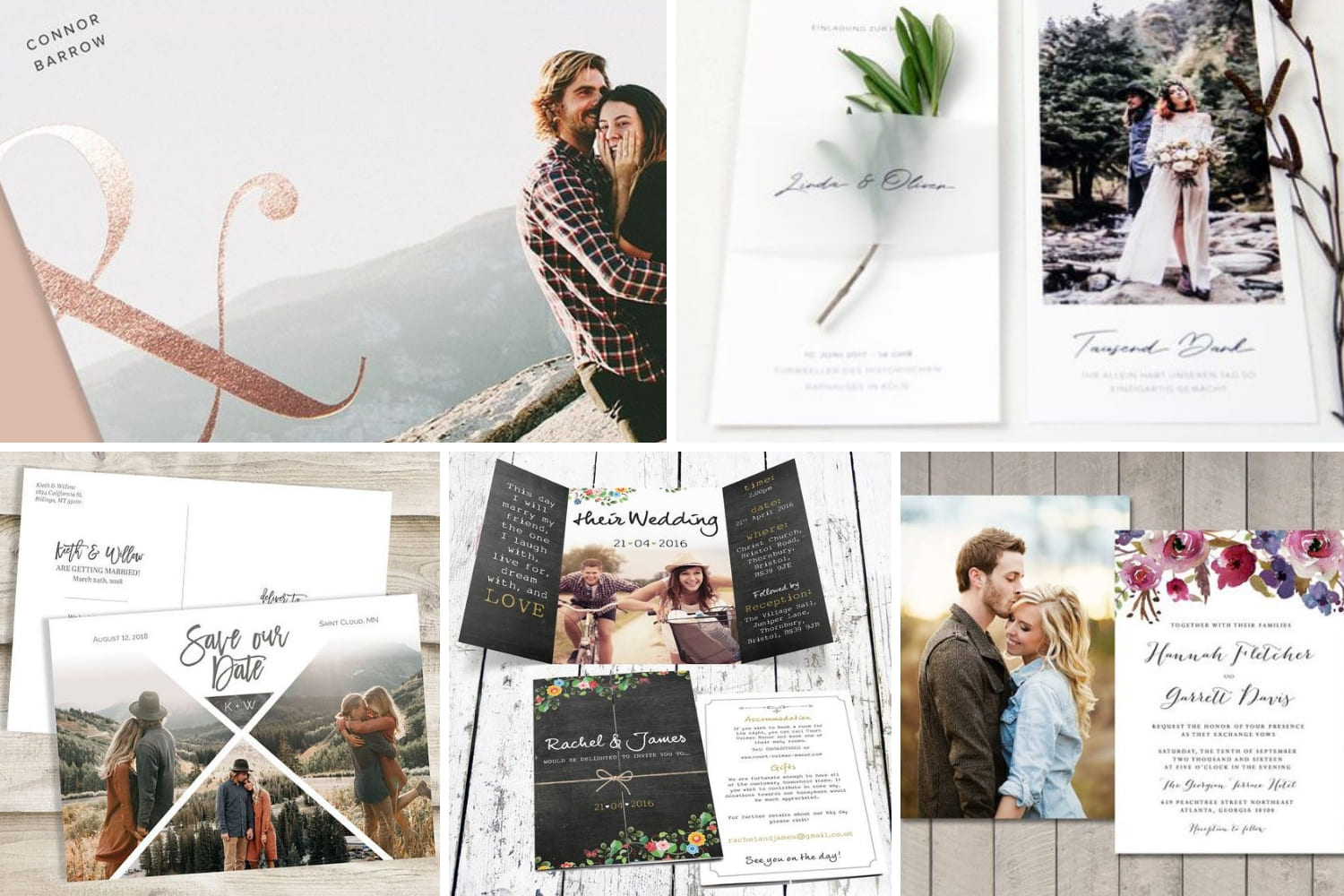 пригласительные с фото