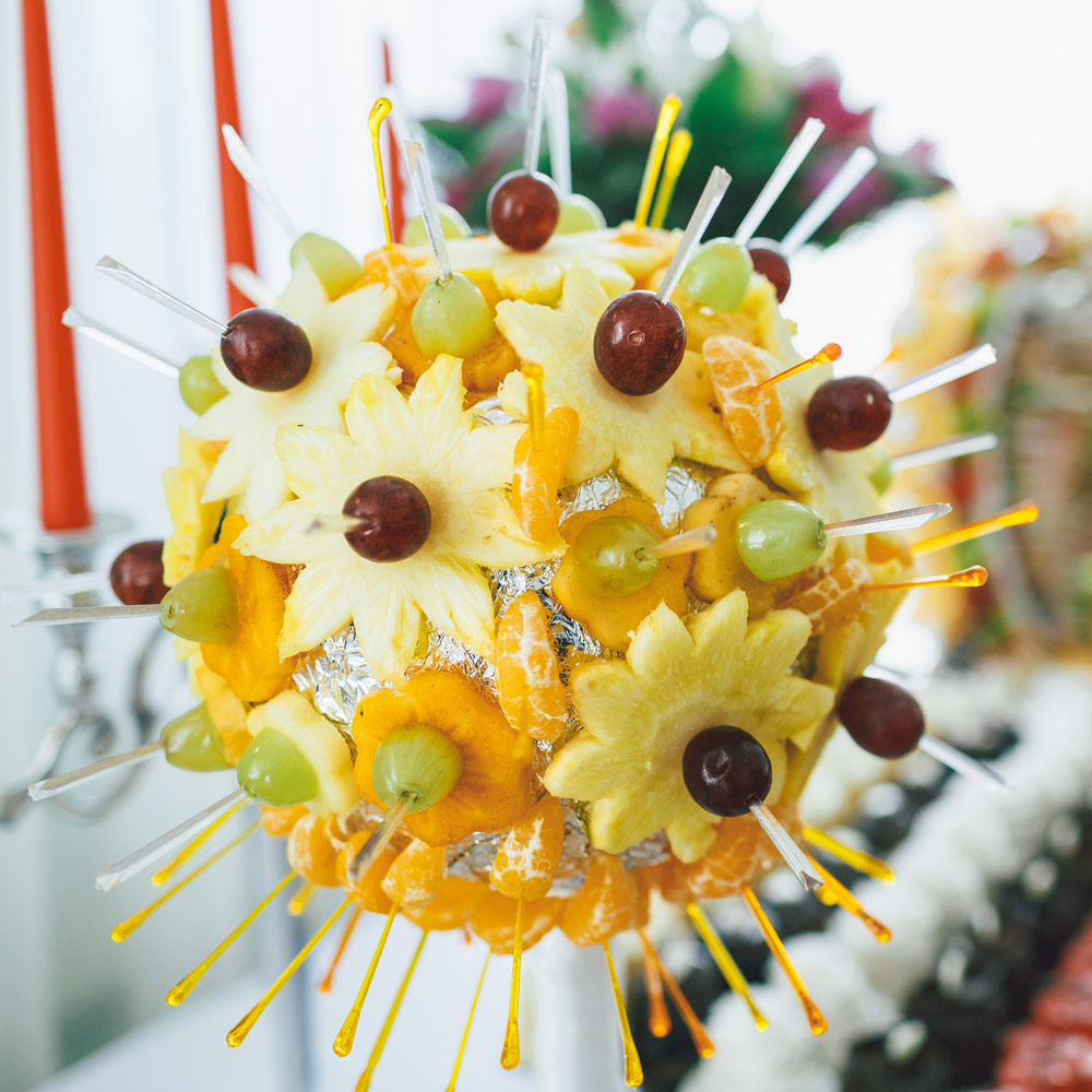 карвинг по фруктам