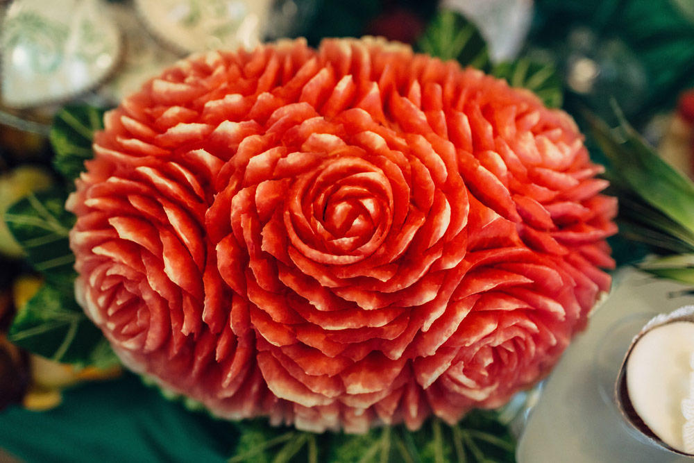 карвинг по арбузу фто