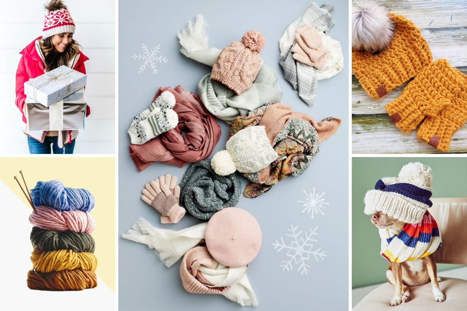 зимові аксесуари подарунки фото