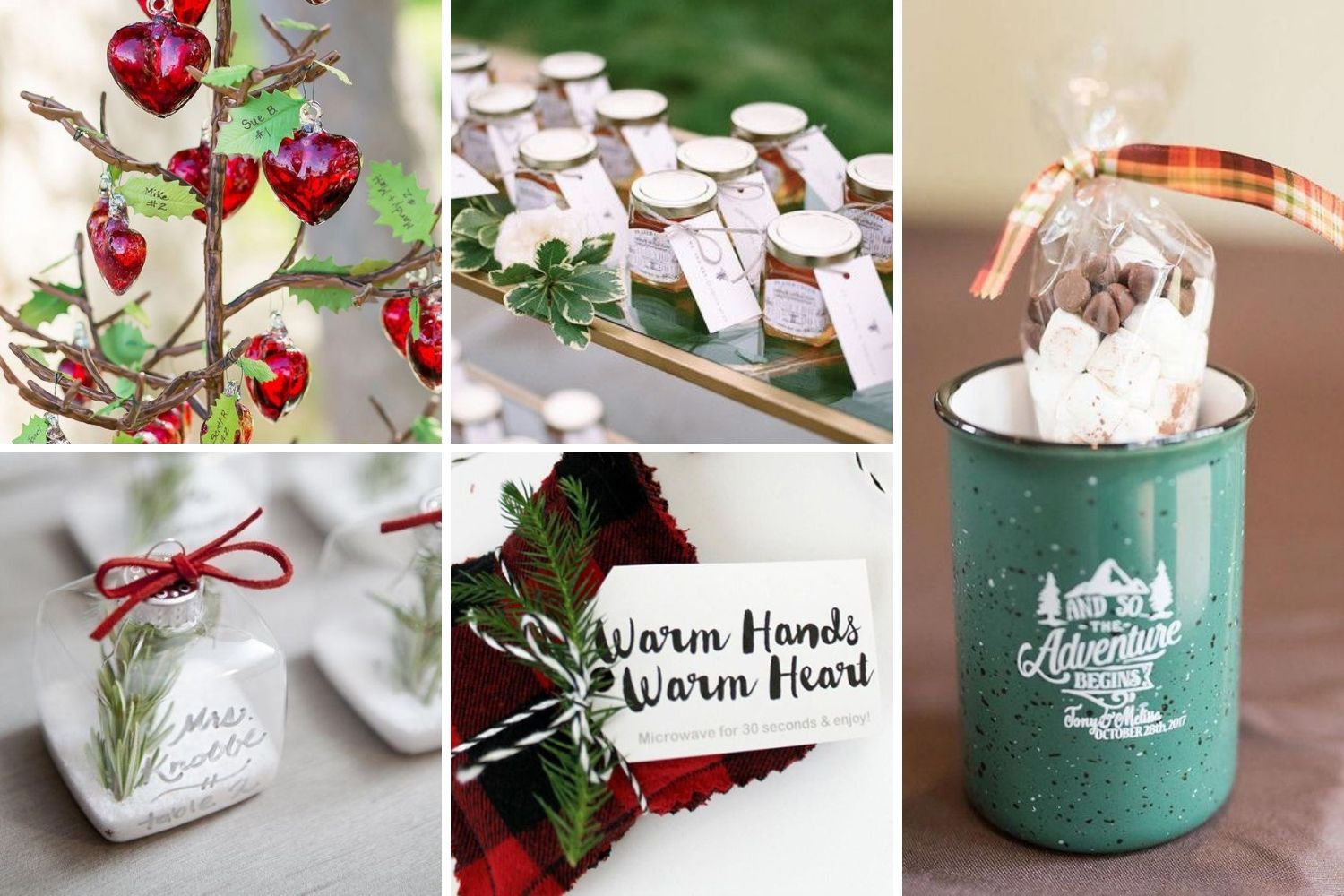 зимові подарунки гостям