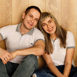 Коля и Карина Шепель