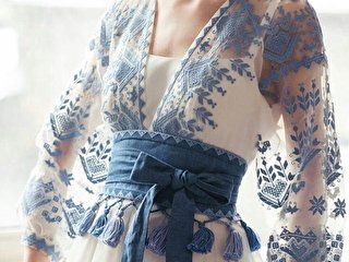 Сукня для розпису та інші вбрання на весілля - Hot Wedding Blog