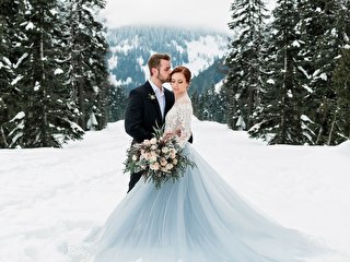 Свадьба зимой в новогоднем и рождественском стилях - Hot Wedding