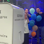 Селфі бокс друк фотографій  Фотобокс  Лебідь  #10162