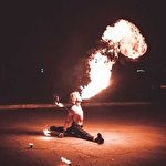 Фаєр шоу, піротехнічне шоу #534