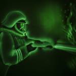 Катерина Азза - рисунки светом #9077