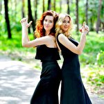 дует чарівних ведучих O'Tiffany #5793